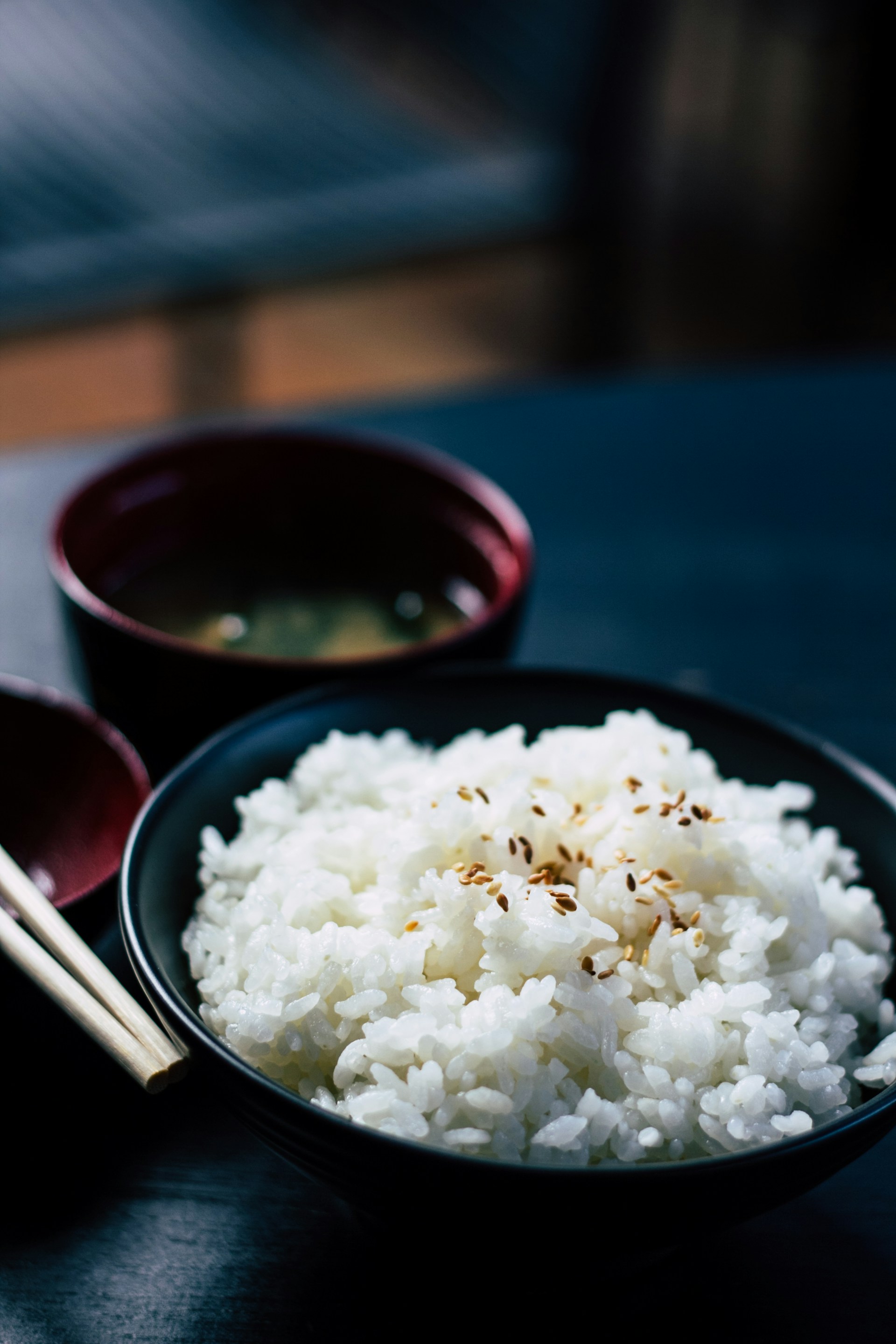 White rice quality sample